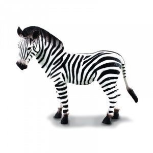 CollectA Animal Figurine Common Zebra