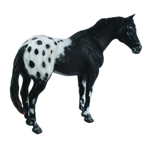 CollectA Animal Figurine Black Appaloosa Stallion