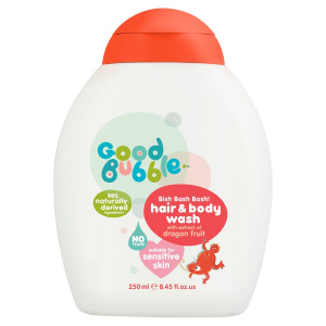 Good Bubble Hair & Body Wash with Dragon Fruit Extract, 250ml