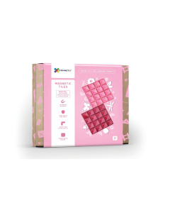 2pcs Connetix Base Plate Pack, Pink & Berry