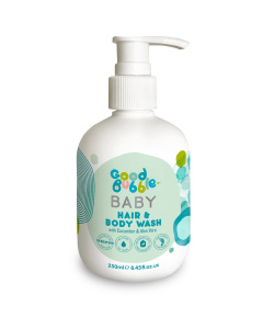 Good Bubble Baby Cucumber & aloe Vera Hair & Body Wash, 250ml