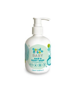 Good Bubble Baby Cucumber & aloe Vera Hair & Body Wash, 250ml